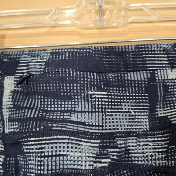 Sweaty Betty Zero Gravity 7/8 Leggings Blue Grid Print Size Small - Picture 5 of 10